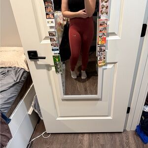 Nike Deep Red Leggings